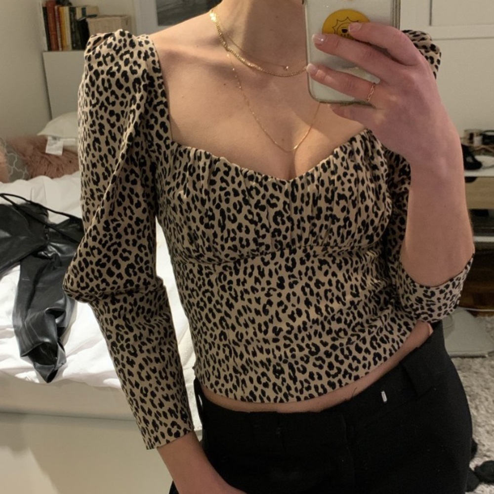 Animal print blouse - Picture 3 of 3
